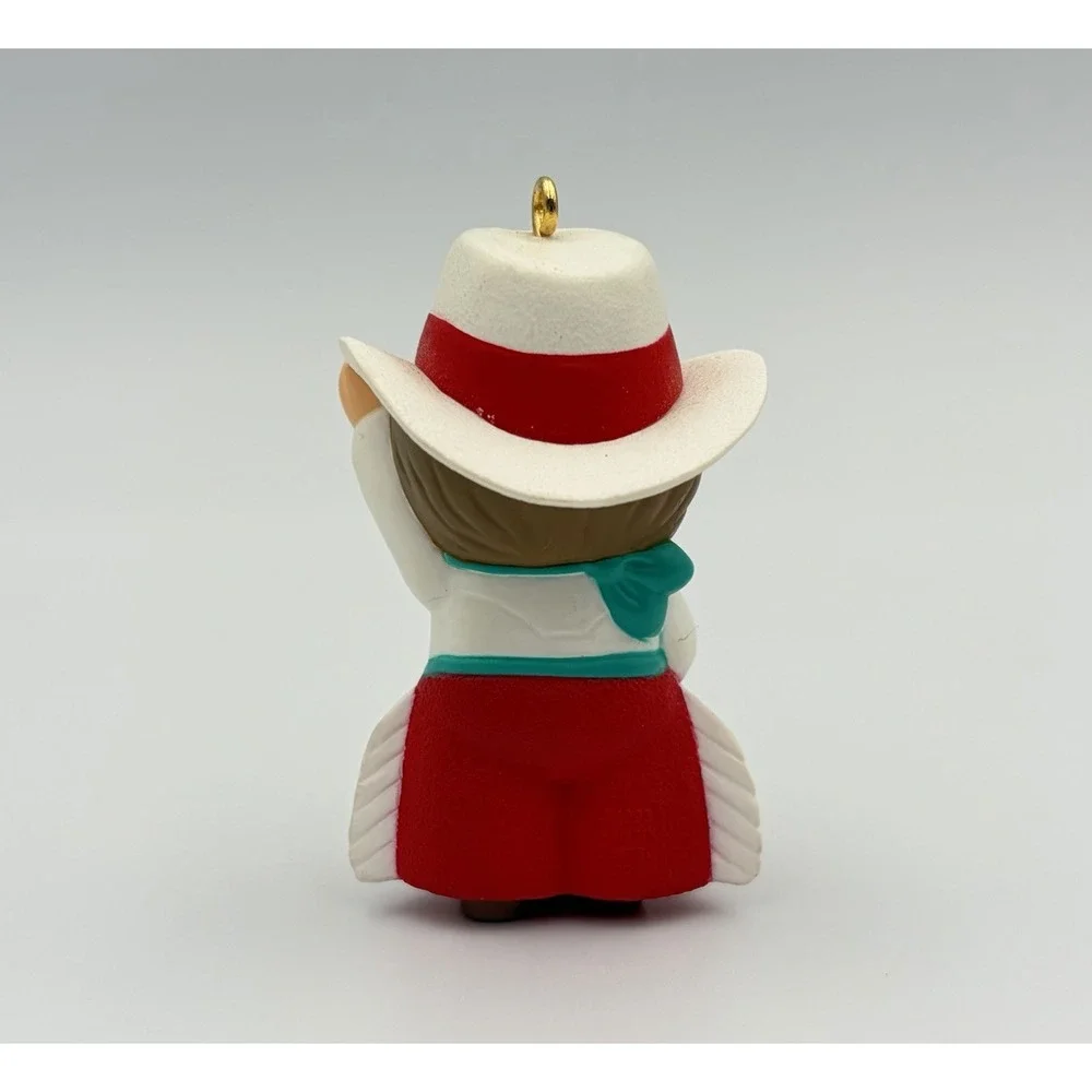 1993 Hallmark Keepsake Ornament Nephew Cowboy Sheriff Western Christmas Vintage